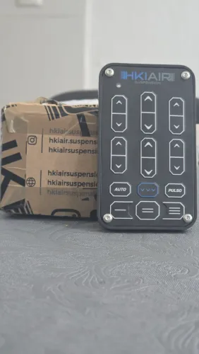 Controle para Suspensão Ar HKI Rf Rf8bt 8 canais 