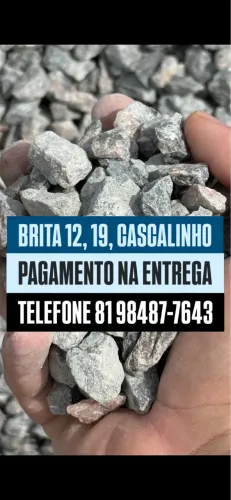 BRITA BRITAS EM GERAL DIRETO DA PEDREIRA - PAGUE NA ENTREGA
