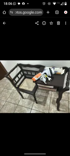 Mesa telefone antiga