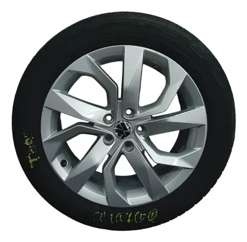 Roda com Pneu Usado para Volkswagen Taos 2023 2024 Cor Branco