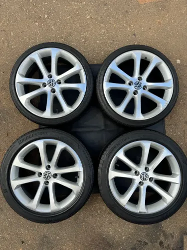 Rodas 17 gol power g5 pneus cheios 