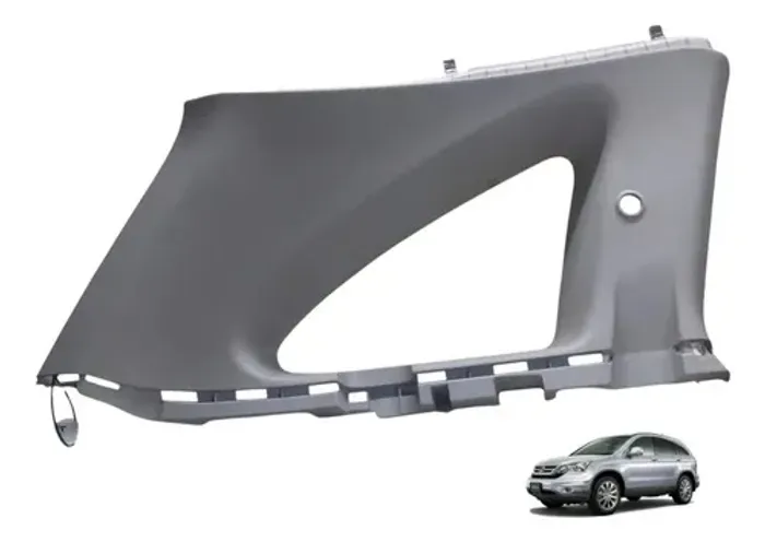 Acabamento Vidro Fixo Traseiro Esquerda Cr-v 2008 A 2011 Cinza