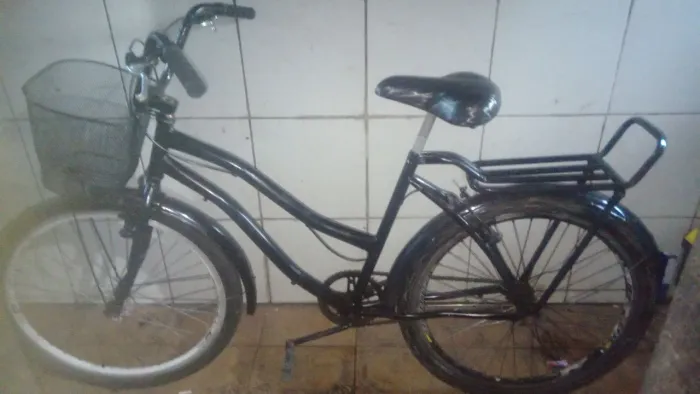 Bicicleta nova folha aero raiação inox cubo de rolamento freios bom 