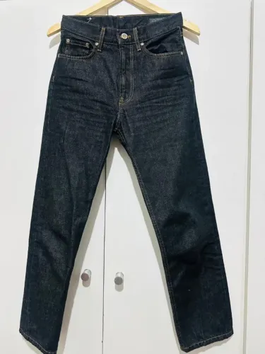 Calça feminina Zara preta jeans | nova