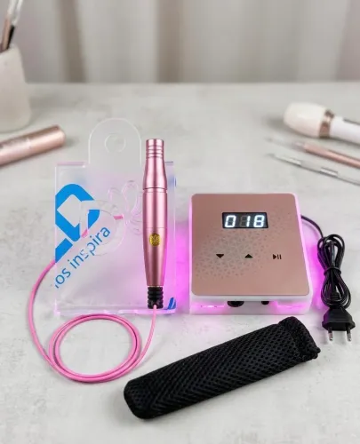 Dermógrafo para Micropigmentação Dermolux Candy Rosa