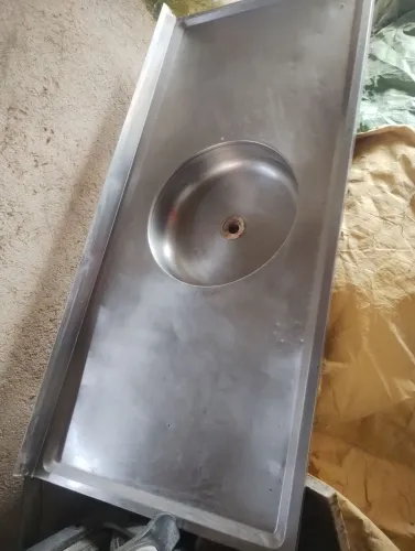 Pia tampo inox
