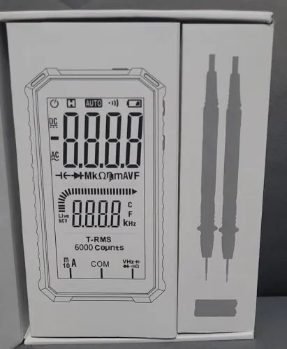 Multímetro Digital Modus 620A T-RMS Original | 6000 Contagens | Auto Range | NCV