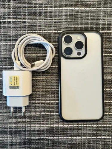 ? IPHONE 15 PRO 128gb branco impecável