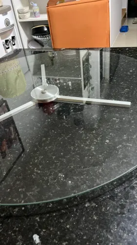 Prato giratório usado