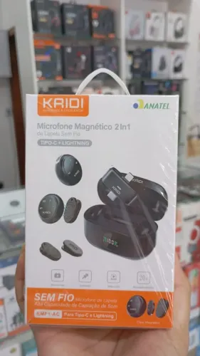Microfone de lapela