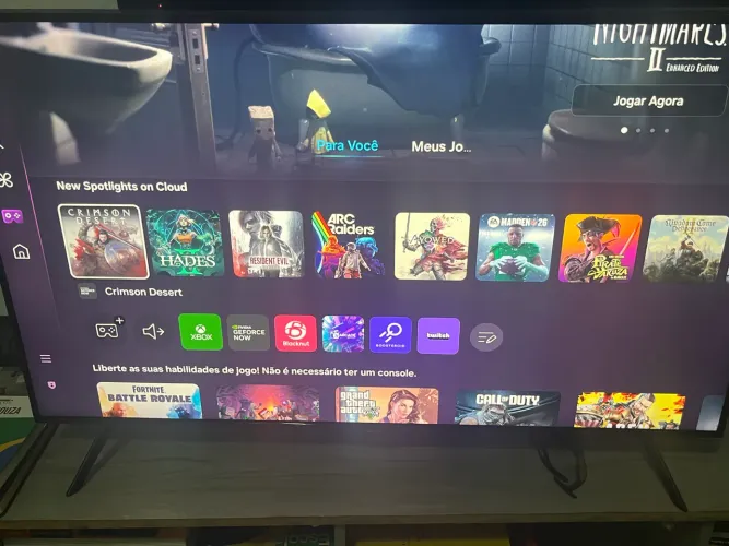 Smart TV Samsung 43 UHD 4K - Modelo 43CU7700