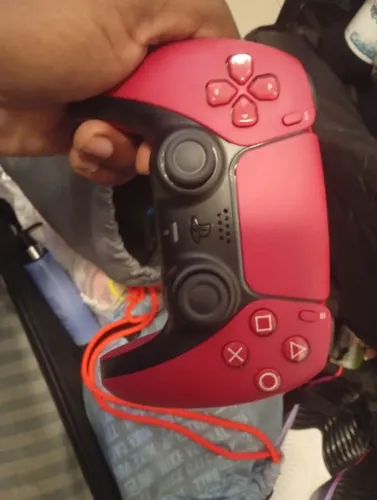 Controle ps5 vermelho