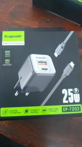 carregador 25w novo