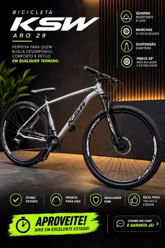 BIKE KSW ARO 29 - ITAIM PAULISTA