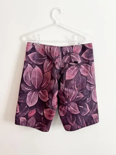 Short Masculino Sergio K Original Vintage Tactel Roxo