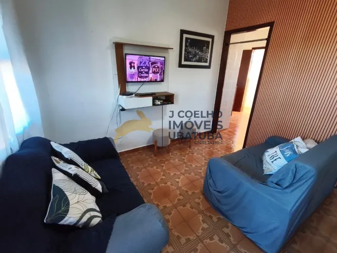 Apartamento de 1 dormitórios grande a venda na Estufa 1, Ubatuba SP