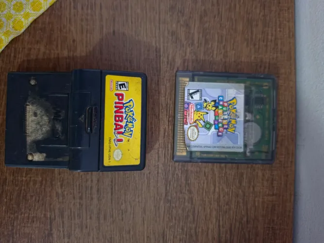 Pokémon Pinball (Rumble) + Pokémon Puzzle Challenge | Originais Nintendo