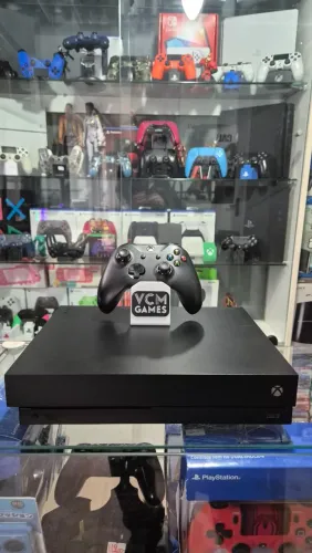 Xbox One X 4K, 1tb, Garantia, Aceito usado de entrada, Aceitamos Cartão ate 18x