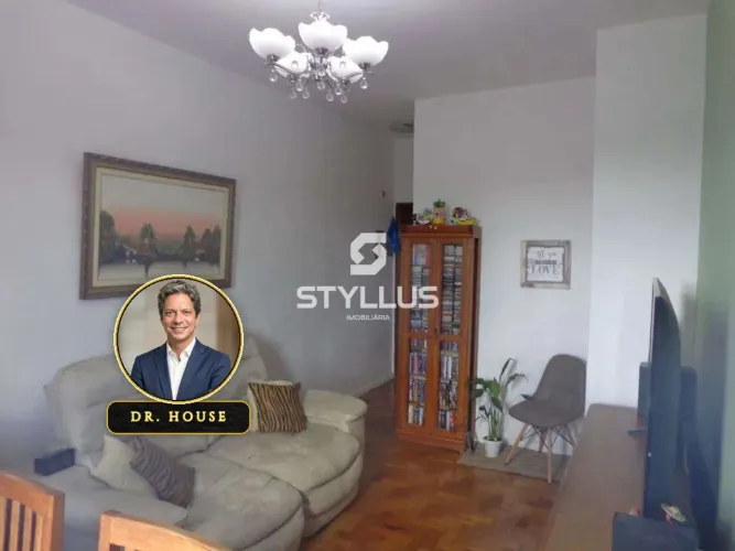 Apartamento Reformado com 1 Quarto, Vaga e Portaria 24h em Quintino Bocaiúva! M94F