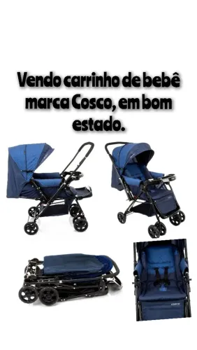 Carrinho de bebê semi novo 