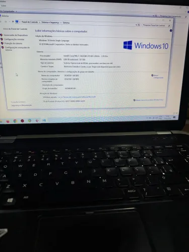 Notebook DELL i7