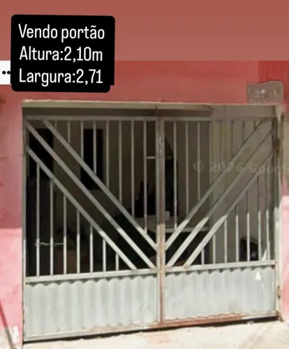 Portão de garagem 750,00