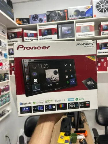Multimidia pioneer AVH-Z5280TV CARPLAY E ANDROID AUTO SEMI NOVO ESTADO DE ZERO + GARANTIA