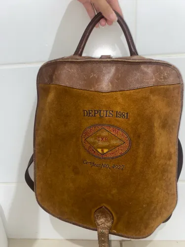 Bolsa pasta Vintage - Couro Legítimo