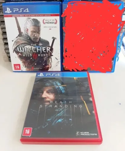 Jogos de PS4 (lote 1)