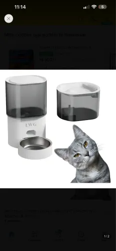 Comedouro automático para pet 