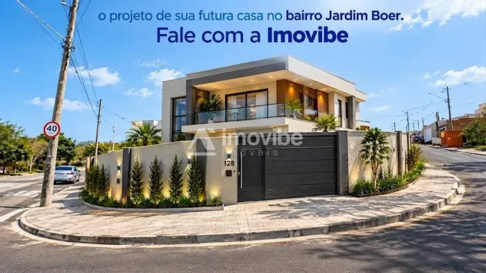 Amplo terreno de esquina no Jardim Boer II (Excelente localização!!)