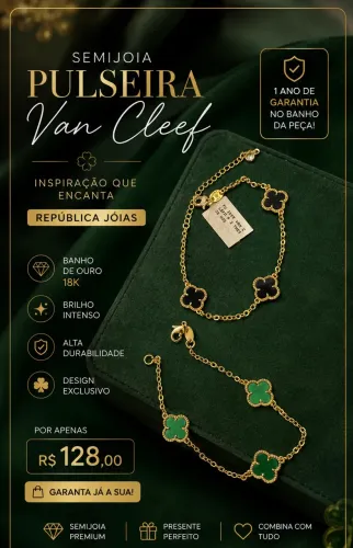 Pulseira van cleef