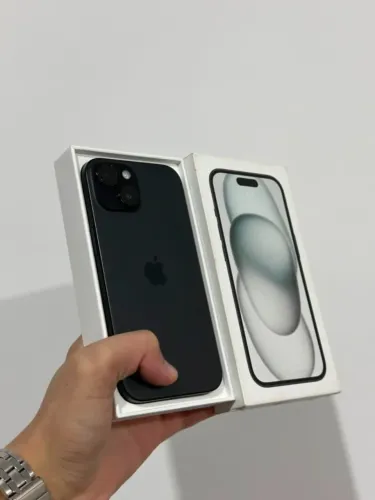 iPhone 15 128GB Preto - Excelente Estado
