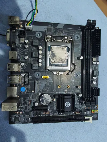 Kit placa mãe e processador