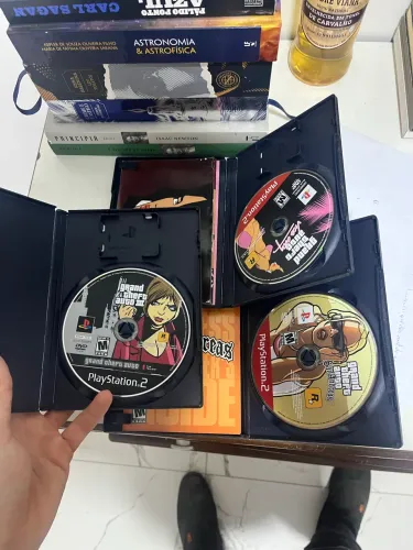 3 GTAS ORIGINAIS PARA PS2