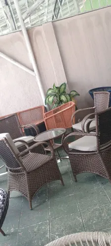 Cadeiras de alumínio 