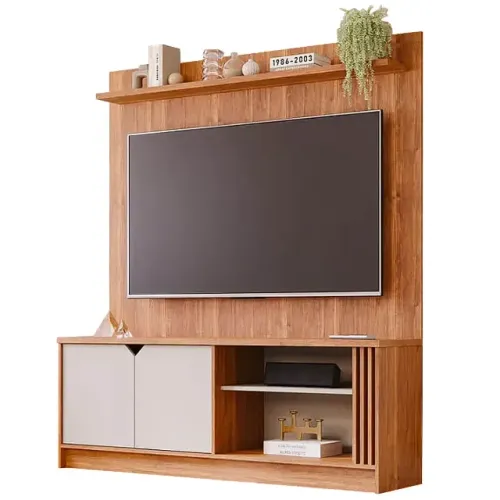 Rack com Painel Volpi para Tv Até 55 Polegadas 2 Portas Permobili
