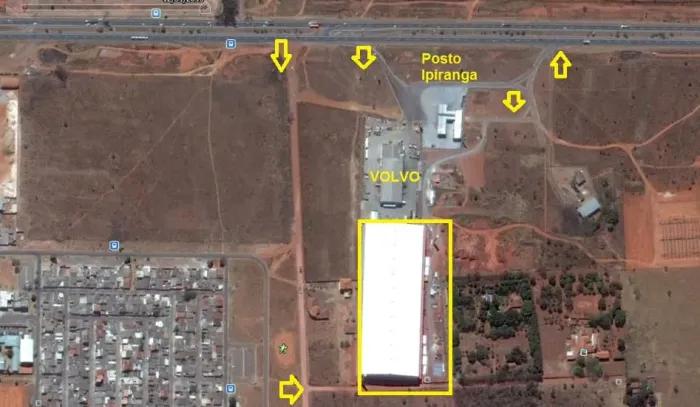 Galpão Logístico em Condomínio Logístico BR 040 para Locação com 13.000m² pé direito 15 mt