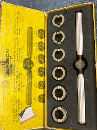Bergeon 5537 - Chave para abrir Rolex