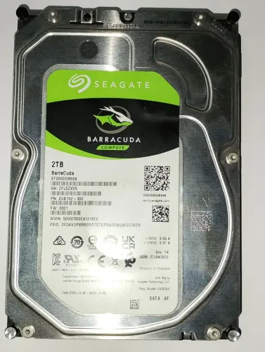 HD Seagate Barracuda 2TB Usado