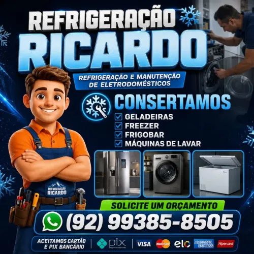 Refrigeração Recarga de gas em geladeira