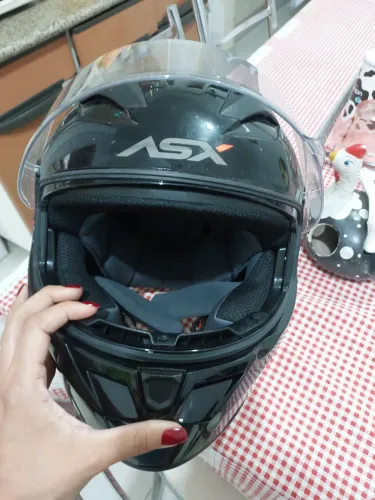 Capacete ASX semi novo tam. 55/56