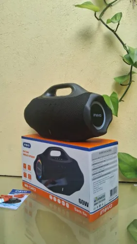 ? CAIXA DE SOM INOVA MD-13412 ? SOM POTENTE E DESIGN MODERNO ?