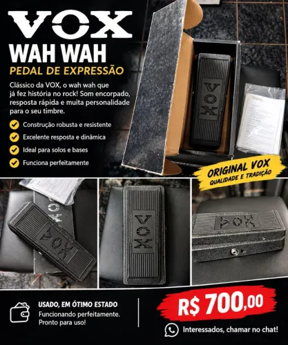 Pedal Wha wha Vox