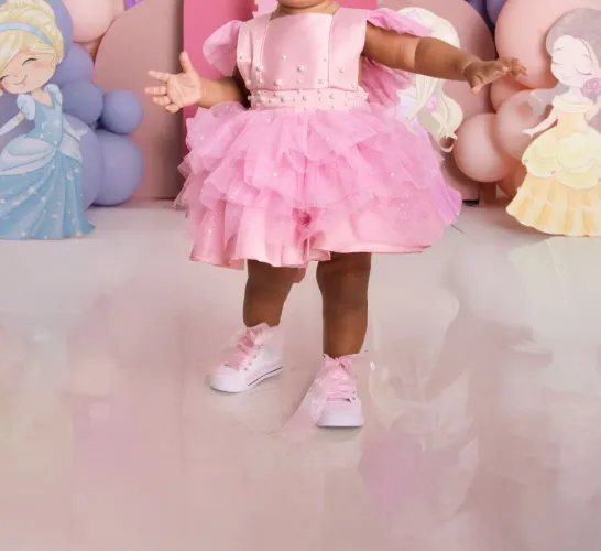 Vestido de aniversário 1 aninho
