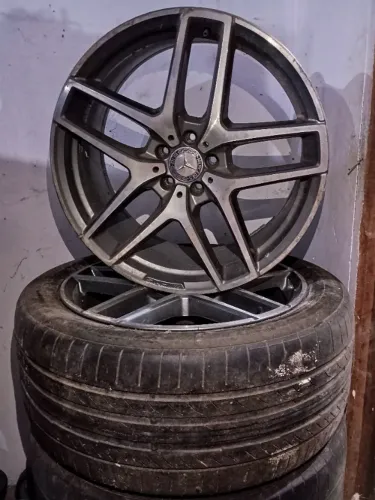 Jogo Roda Aro 21 Mercedes GLE Coupé AMG Original + Pneu 315/40 - Impecável
