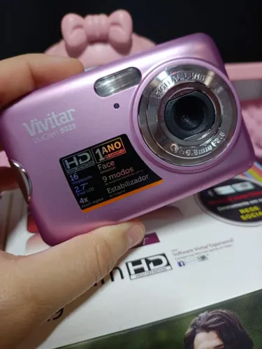 Câmera digital vivicam 16 MP