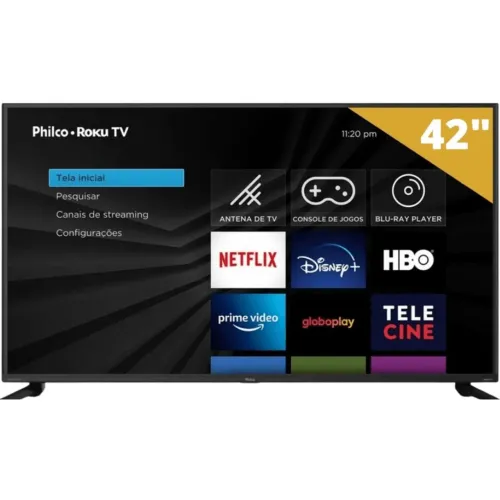 TV Philco 42" Led Full HD - Smart ROKU TV