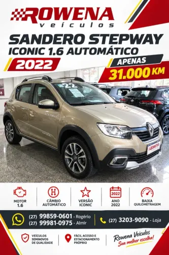 Renault Stepway Iconic Flex 1.6 16V Aut. 2022
