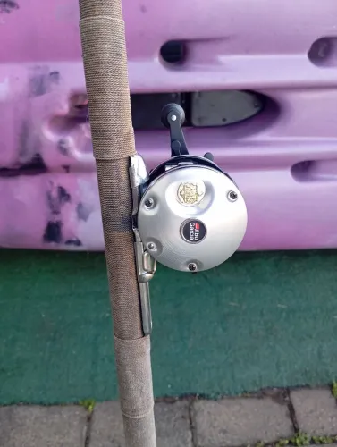 Carretilha Abu Garcia e vara Sportex